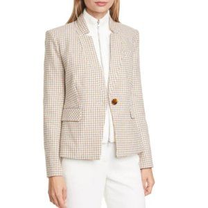 Veronica Beard Farley Herringbone Dickey Jacket